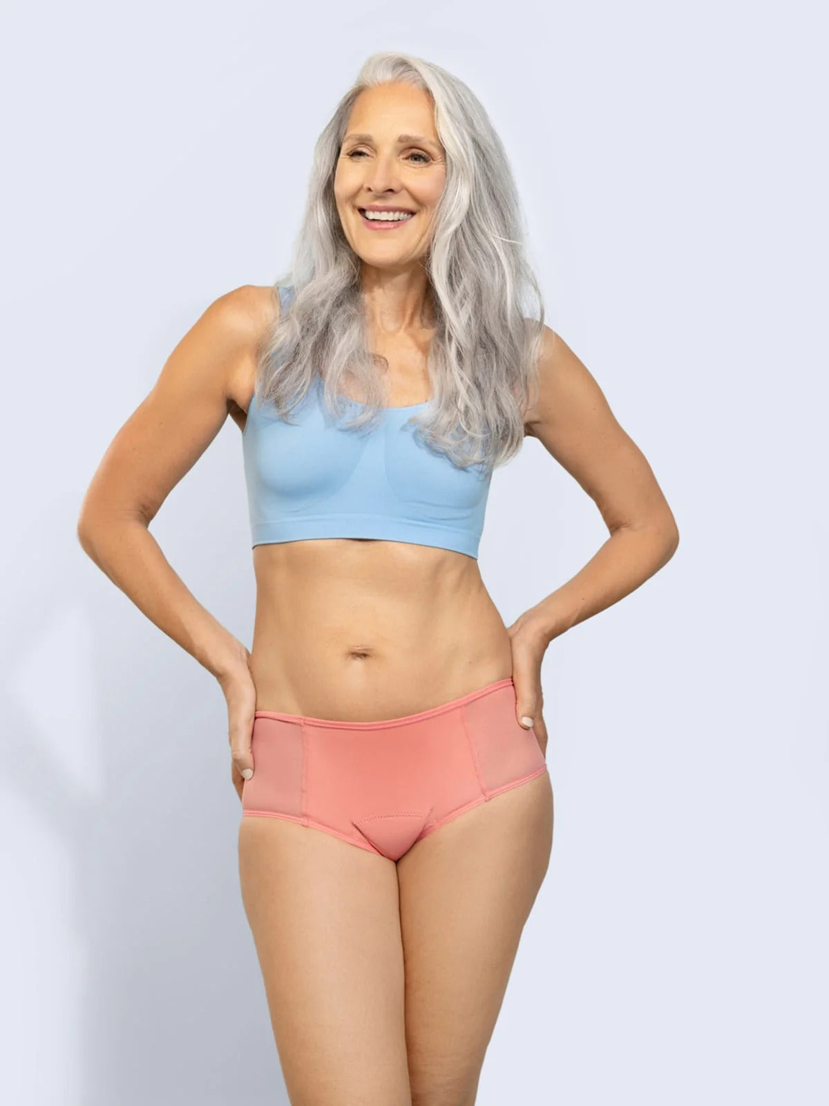 High-waist incontinence underwear